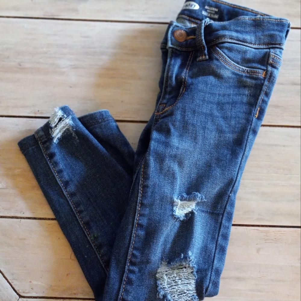 Girls Old Navy Ballerina Jeggings Size 5